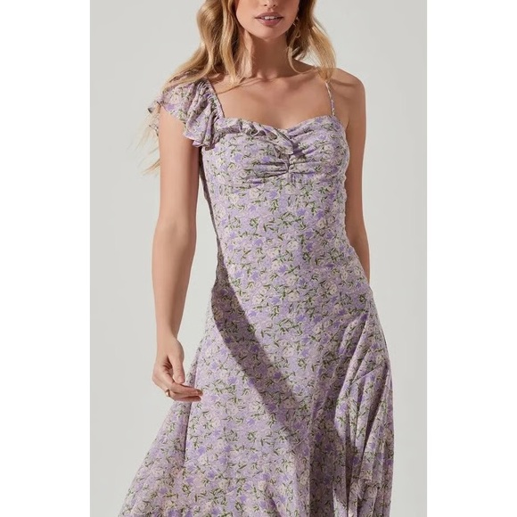 ASTR The Label Camelia Floral Midi Dress SOLD OUT - Picture 2 of 16